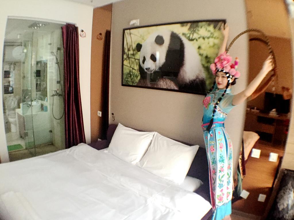 Chengdu Panda Apartment Exterior foto