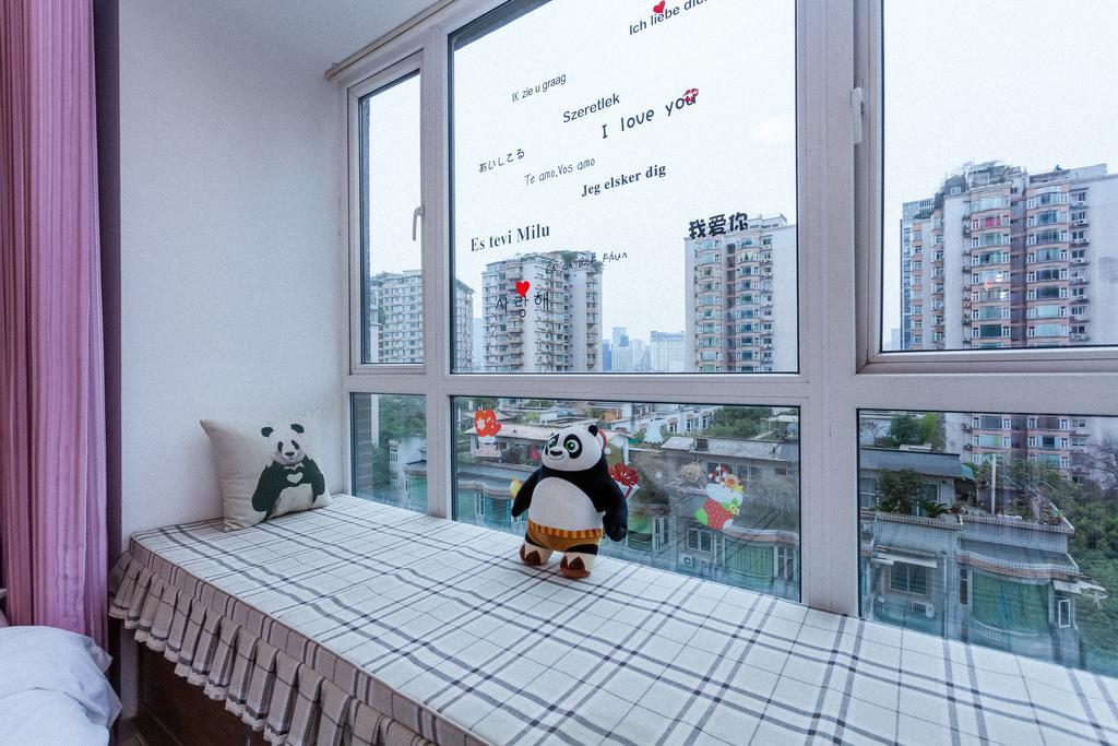 Chengdu Panda Apartment Exterior foto